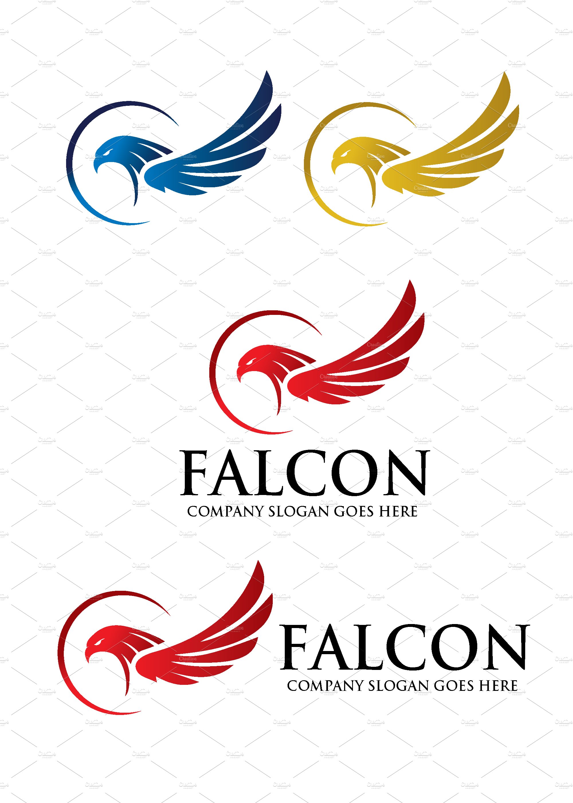 Falcon logo cover image.