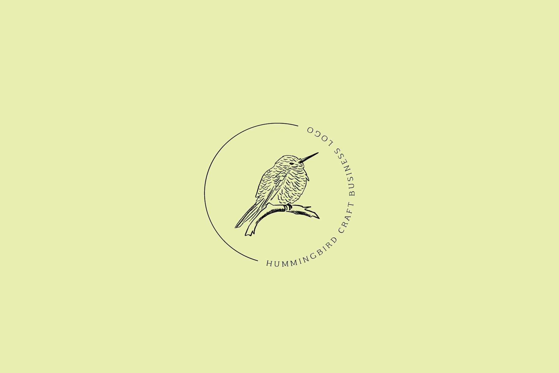 Hummingbird Logo 2 preview image.