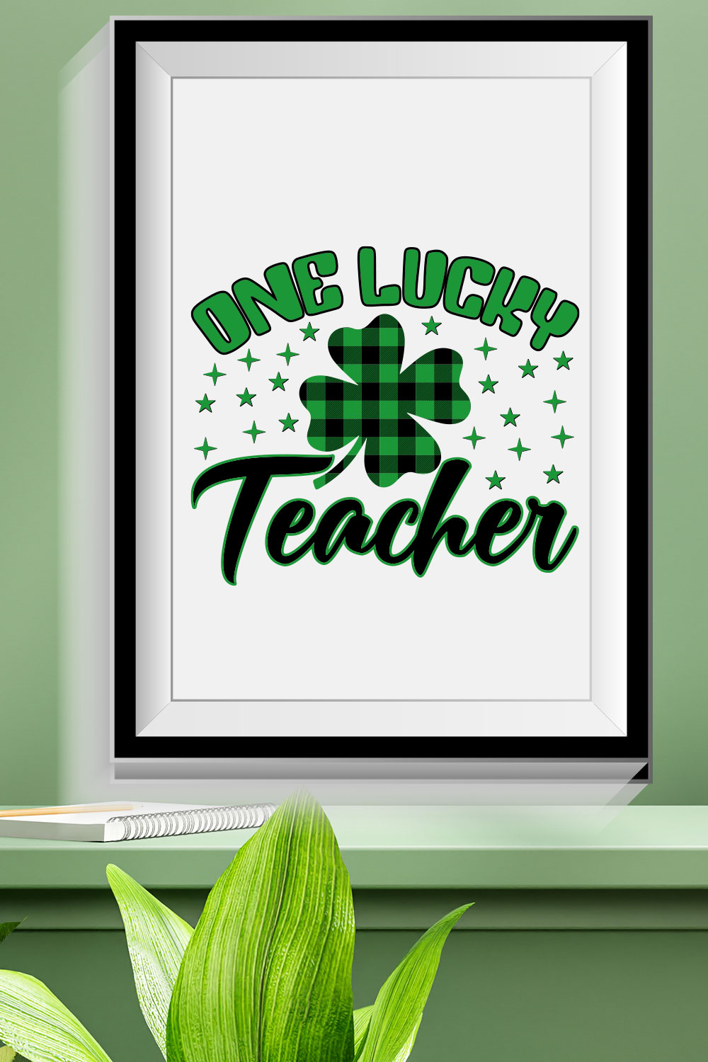 St Patrick’s Day SVG Bundle pinterest preview image.