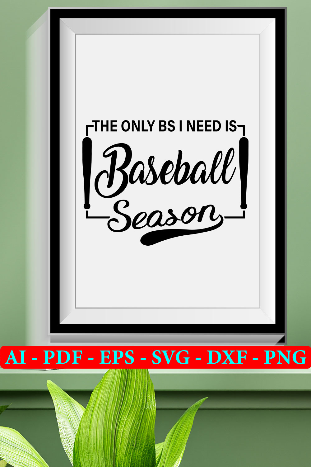 6 Baseball T-shirt SVG Bundle Vol 09 pinterest preview image.