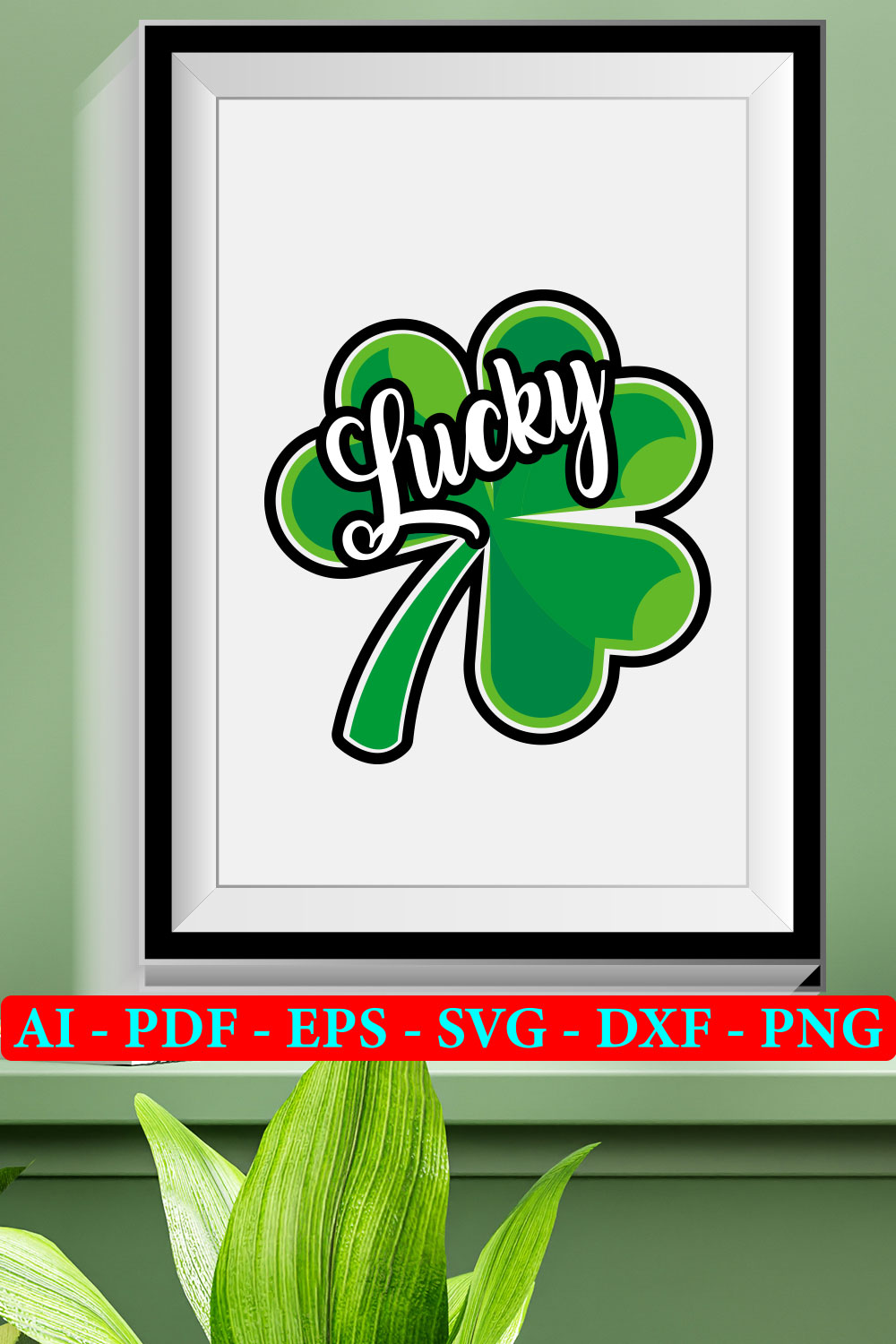 6 St Patrick’s Day SVG Bundle Vol 06 pinterest preview image.