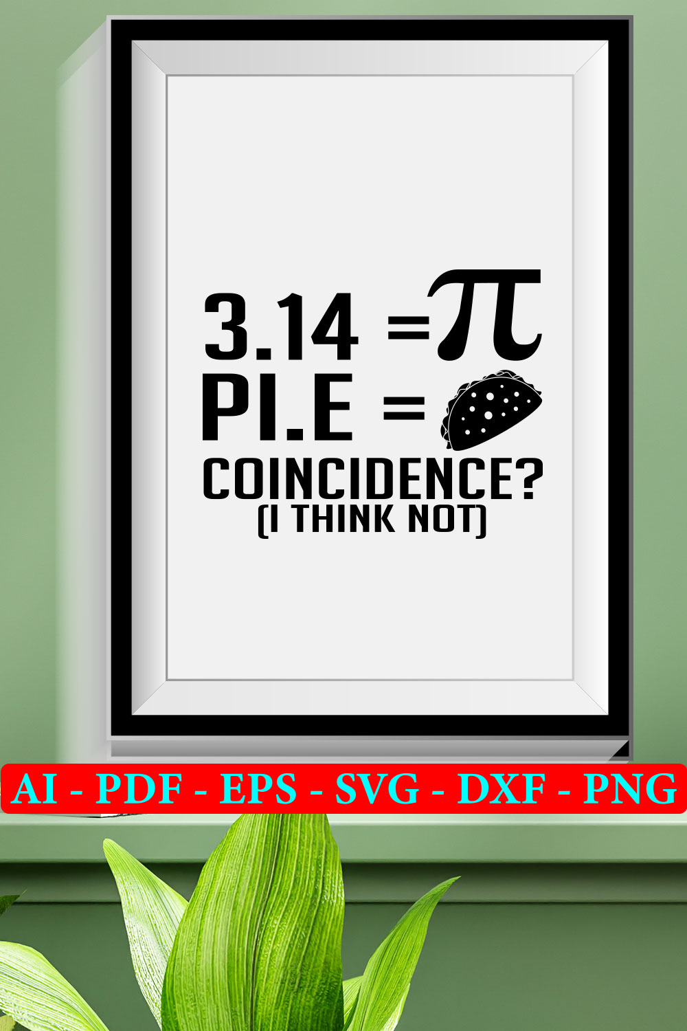 6 Happy Pi Day T-shirt SVG Bundle Vol 02 pinterest preview image.