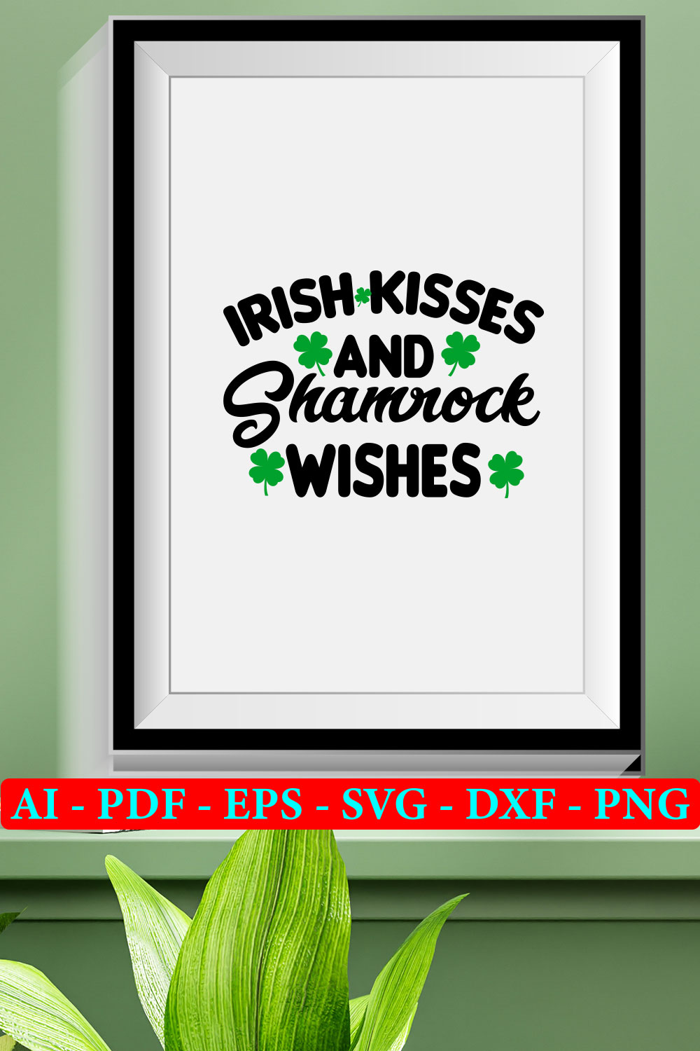 6 St Patrick’s Day SVG Bundle Vol 05 pinterest preview image.