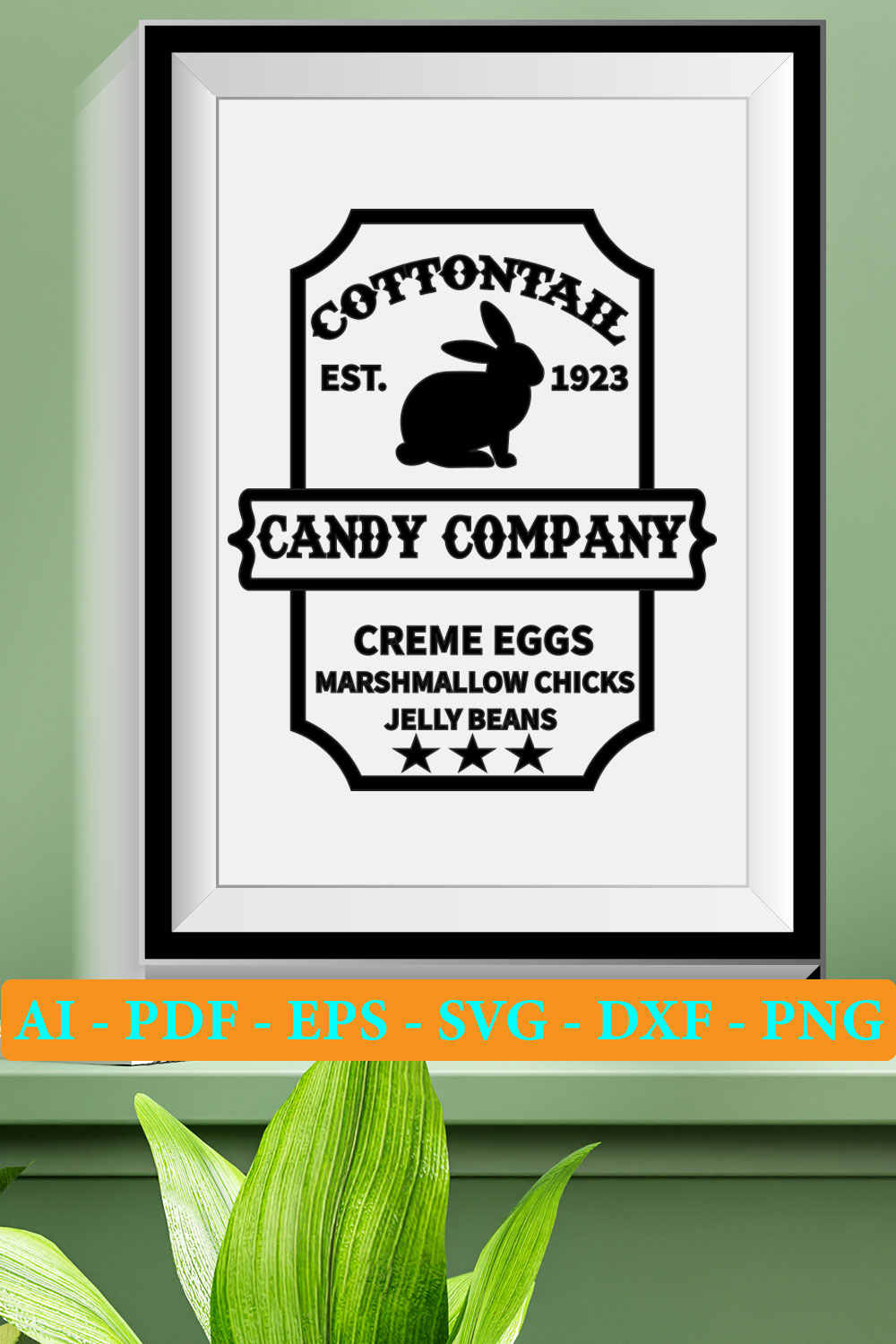 Picture of a sign for a candy company.
