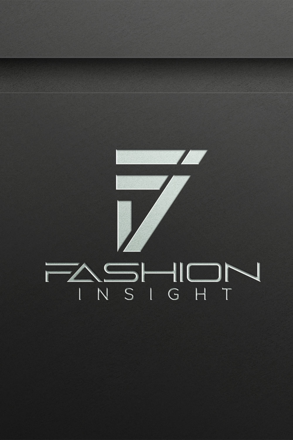 Fashion Logo Design - FI Letter Logo Design pinterest preview image.