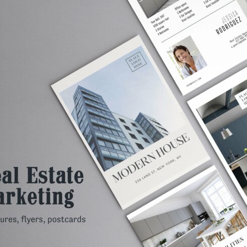 Real Estate Flyers & Brochures cover image.
