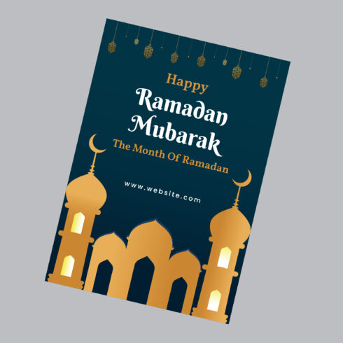 Ramadan Flyer Template cover image.