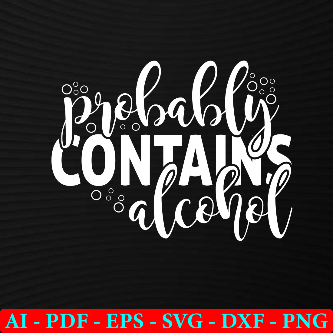 5 May Contain SVG Bundle Vol 03 preview image.