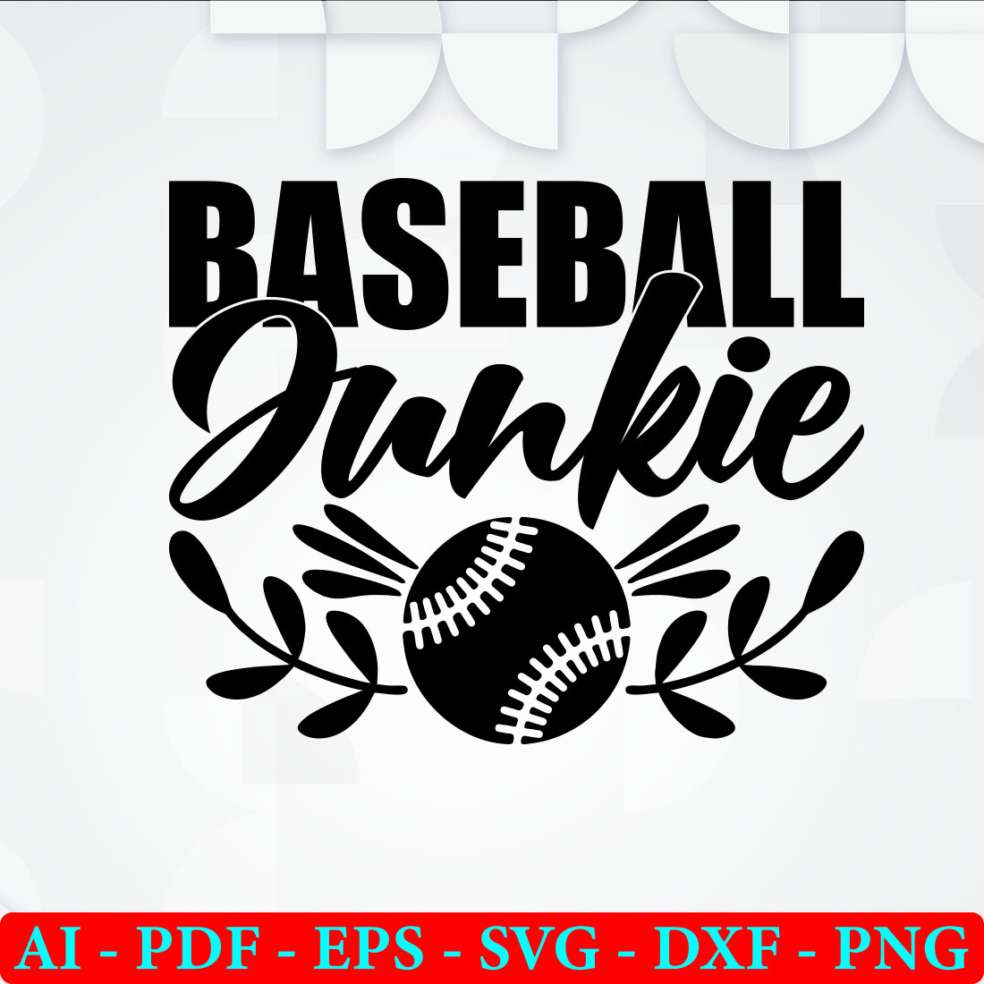 6 Baseball T-shirt SVG Bundle Vol 10 preview image.