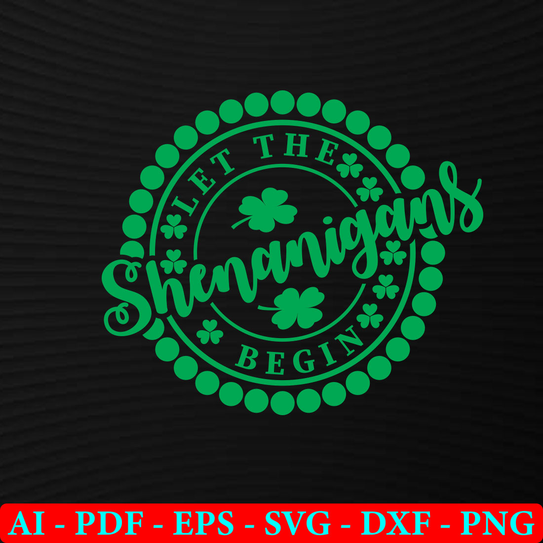 6 St Patrick’s Day SVG Bundle Vol 05 preview image.