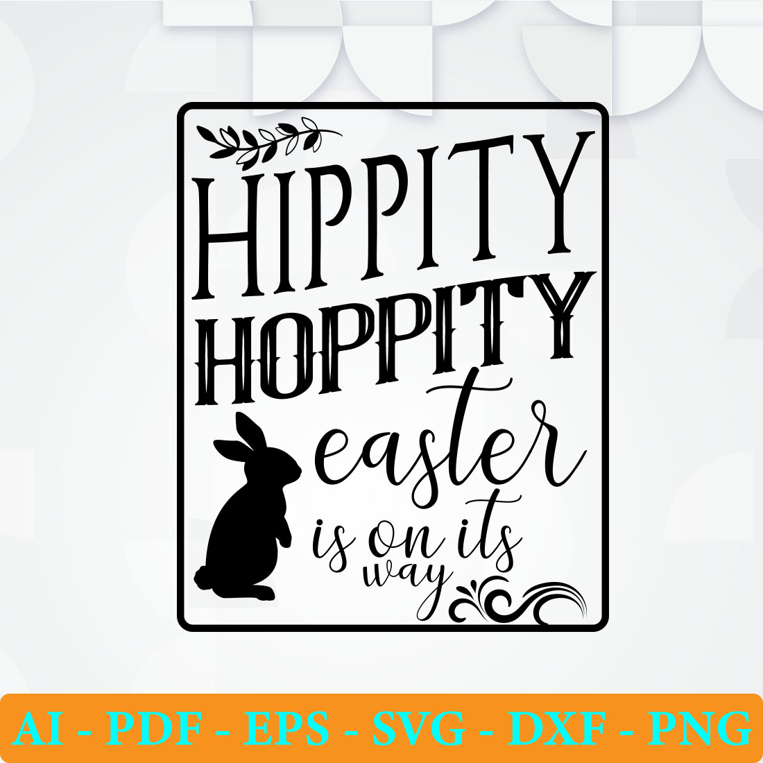 3 Happy Easter Mini T-shirt SVG Bundle Vol 06 preview image.