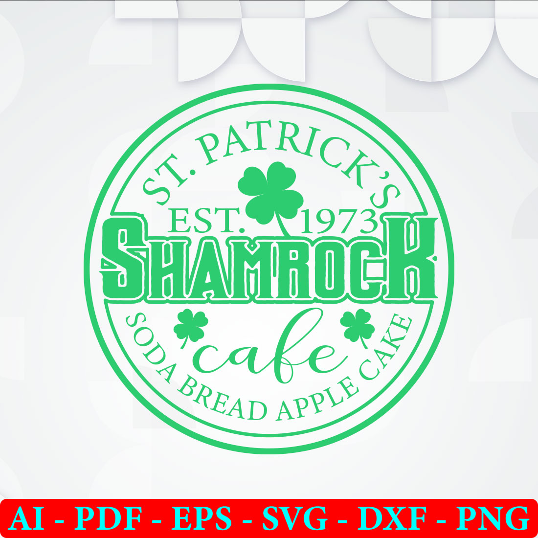5 St Patrick’s Day SVG Bundle Vol 09 preview image.
