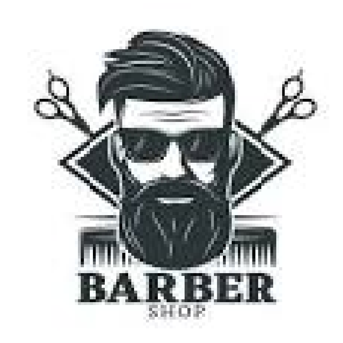 barber shop logo - MasterBundles, barber shop 