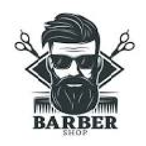 barber shop logo cover image.