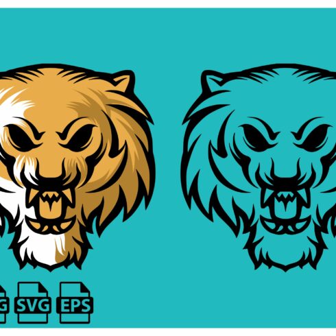 Tiger logo illustration cover image.