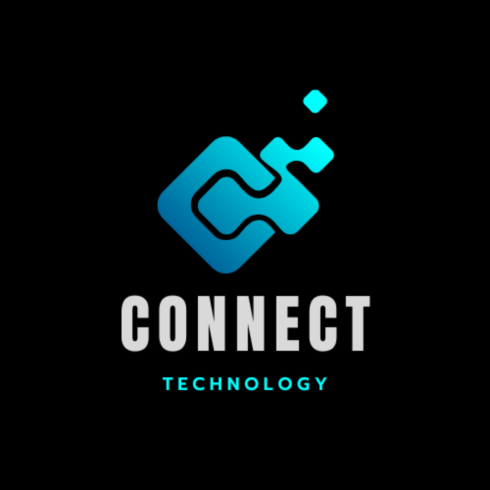 A logo for social company cover image.
