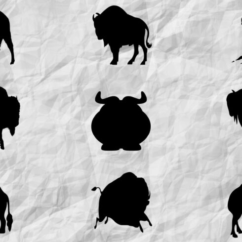 Bison Silhouette cover image.