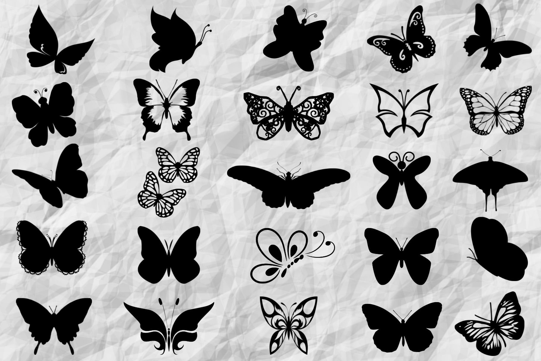 Butterfly Silhouette cover image.