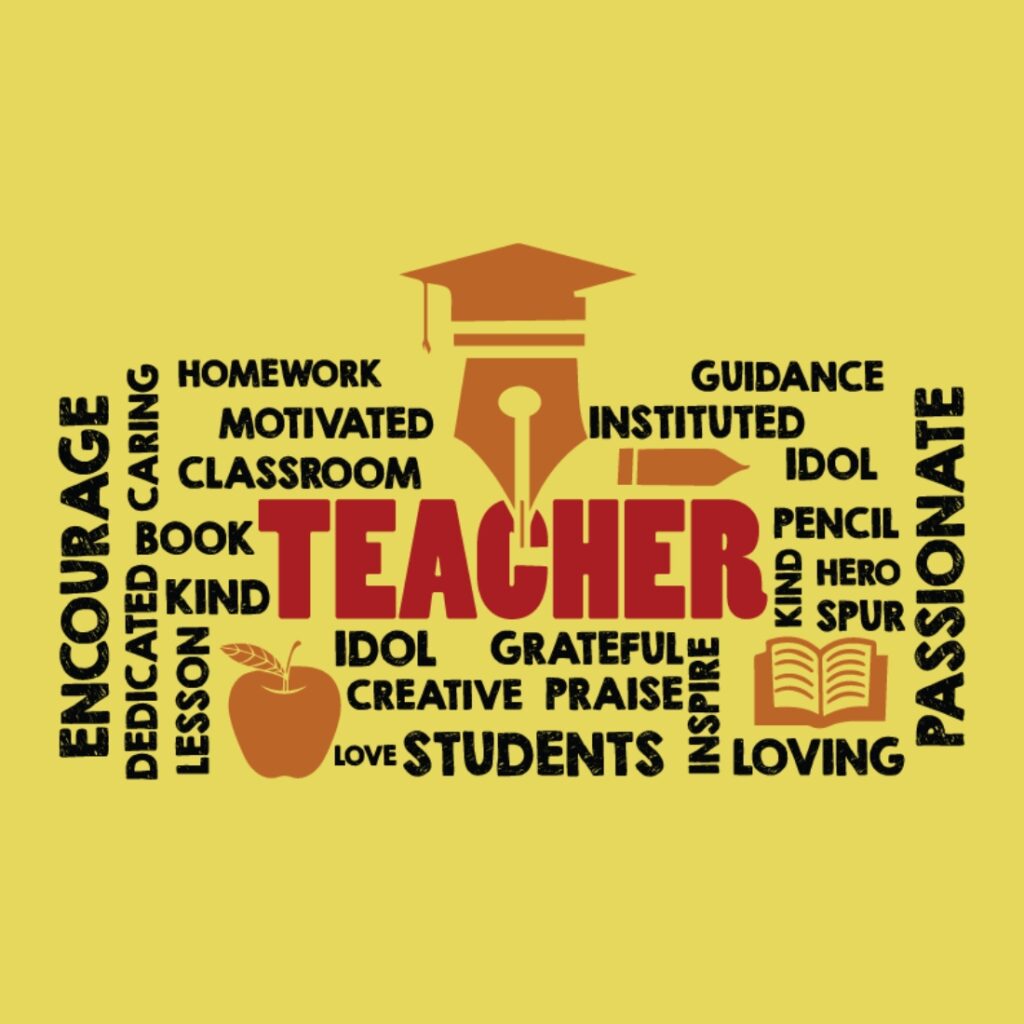 Best Teacher High Resolution T-Shirt Design - MasterBundles