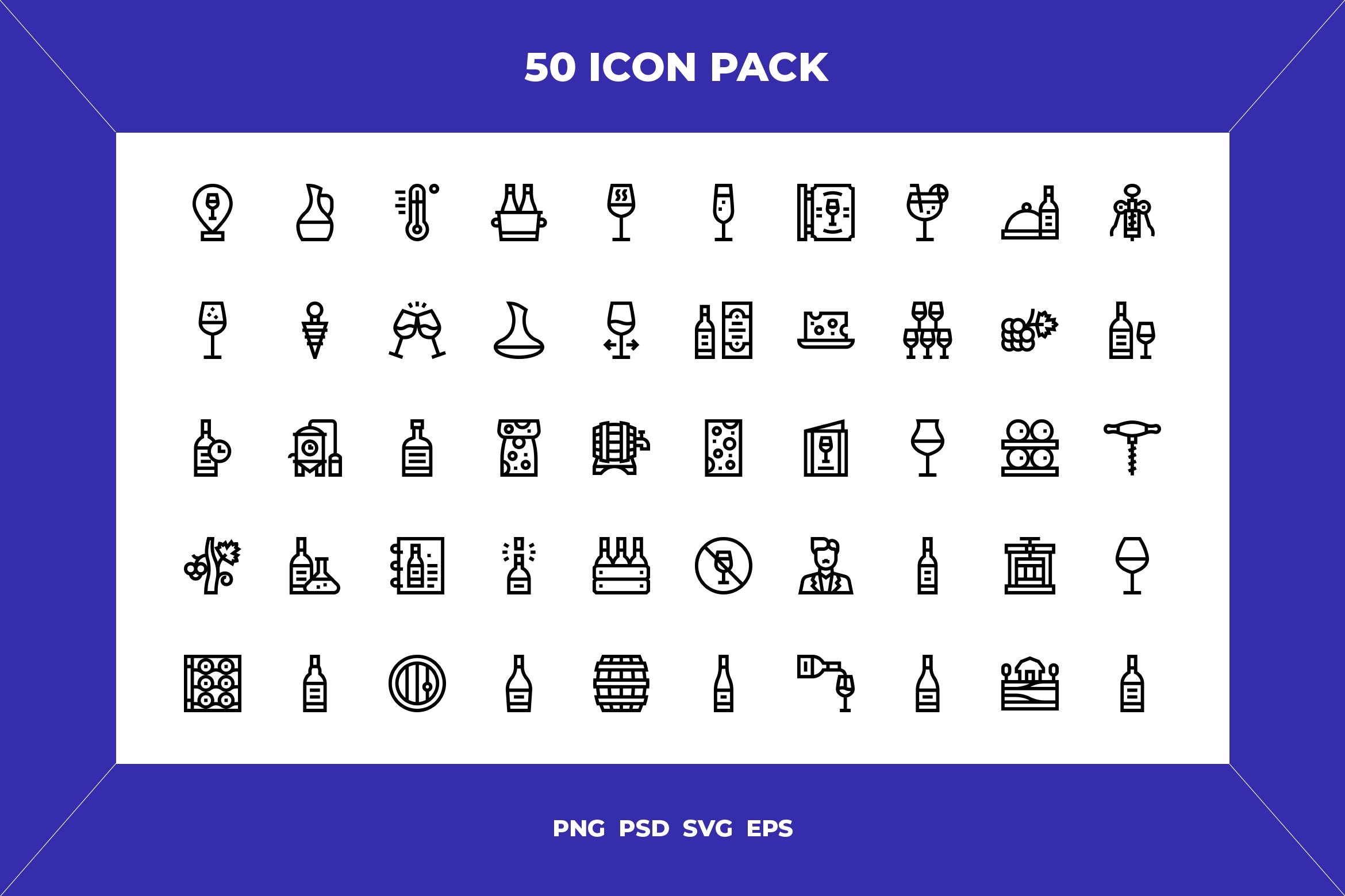 Wine icons cover image.