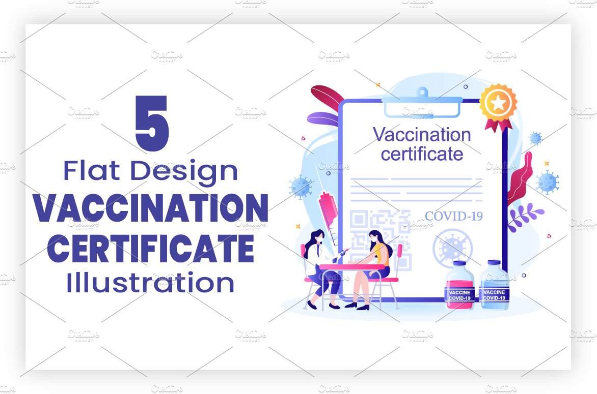 5 Covid-19 Vaccination Certificate cover image.