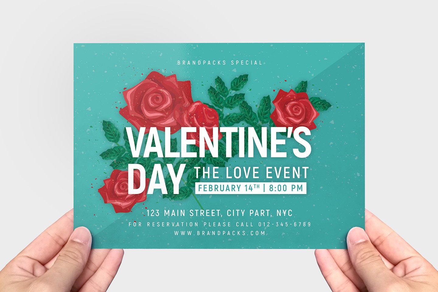 valentines day flyer template 2 514