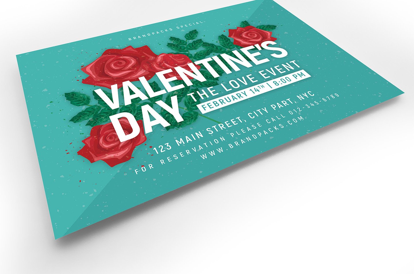 valentines day flyer template 4 704