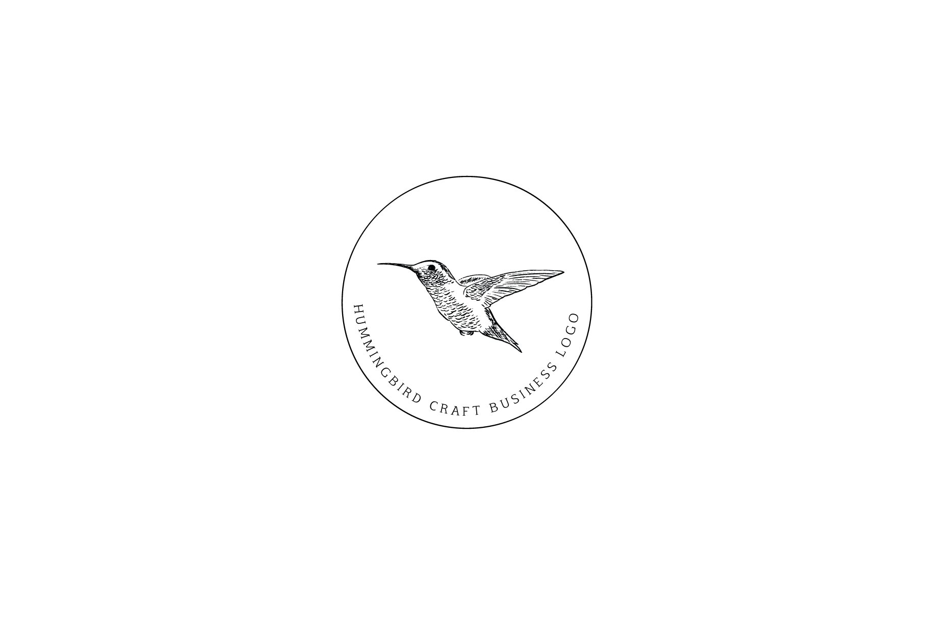 Hummingbird Logo 7 preview image.