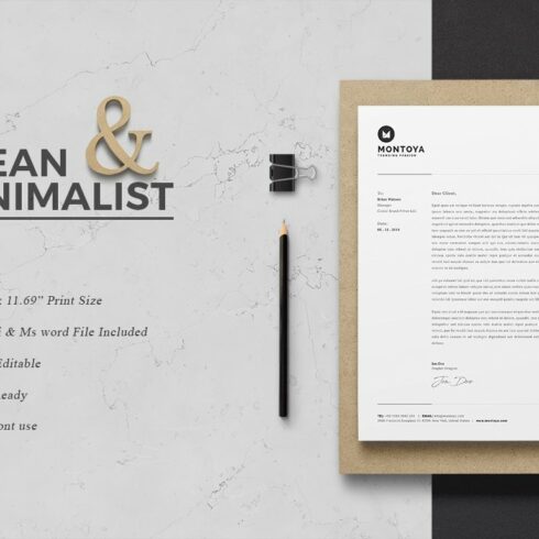 Letterhead cover image.