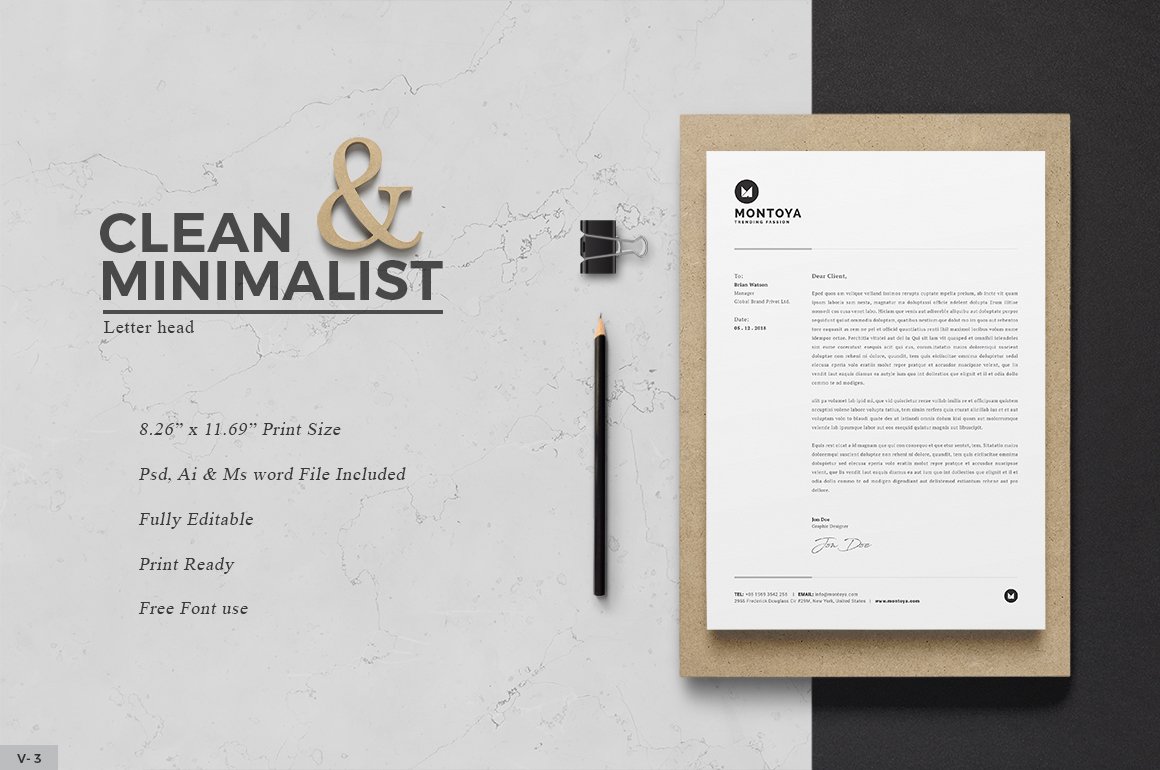 Letterhead cover image.