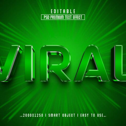 Green background with the word virtual.