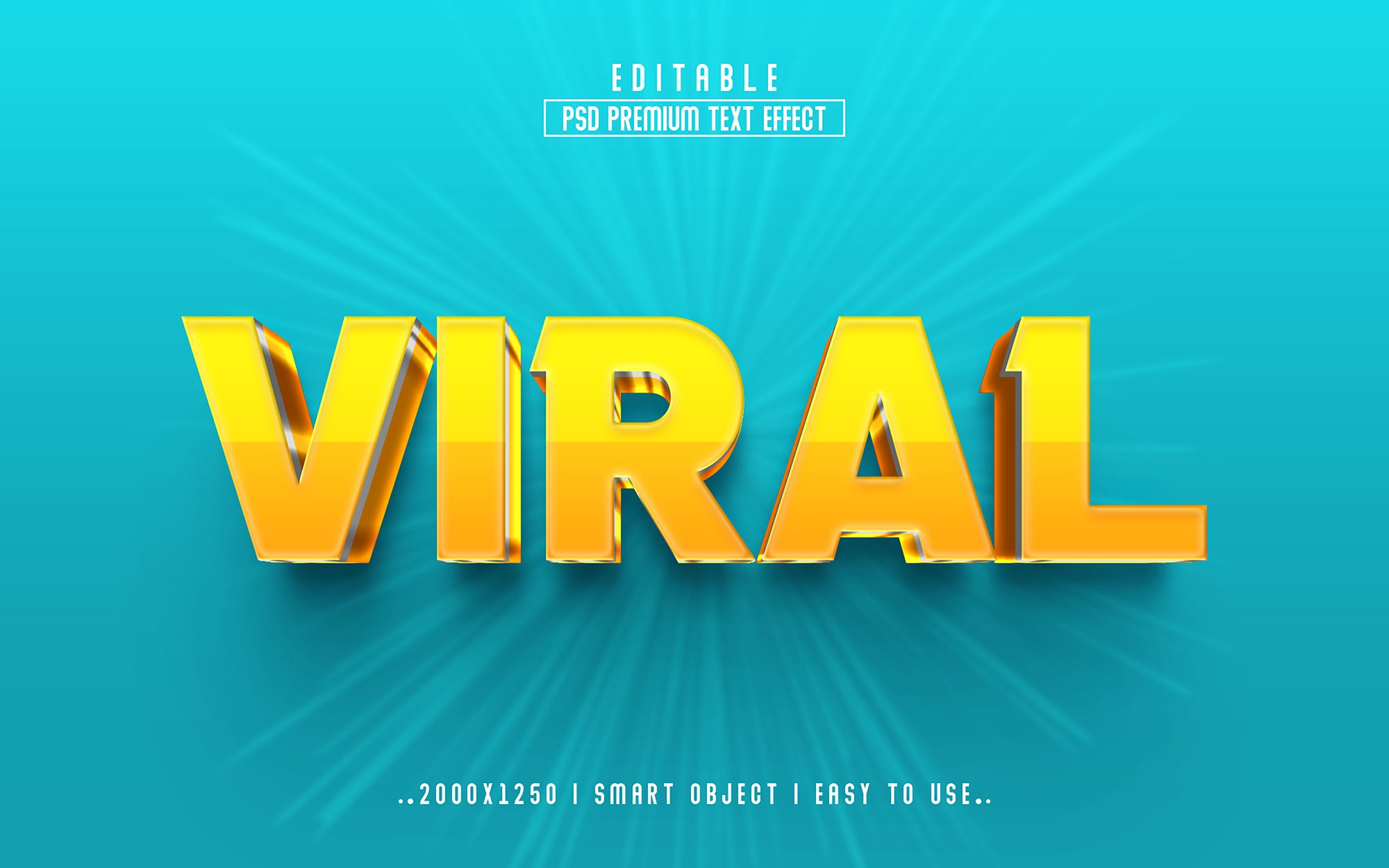 3d text effect with the word virtual.