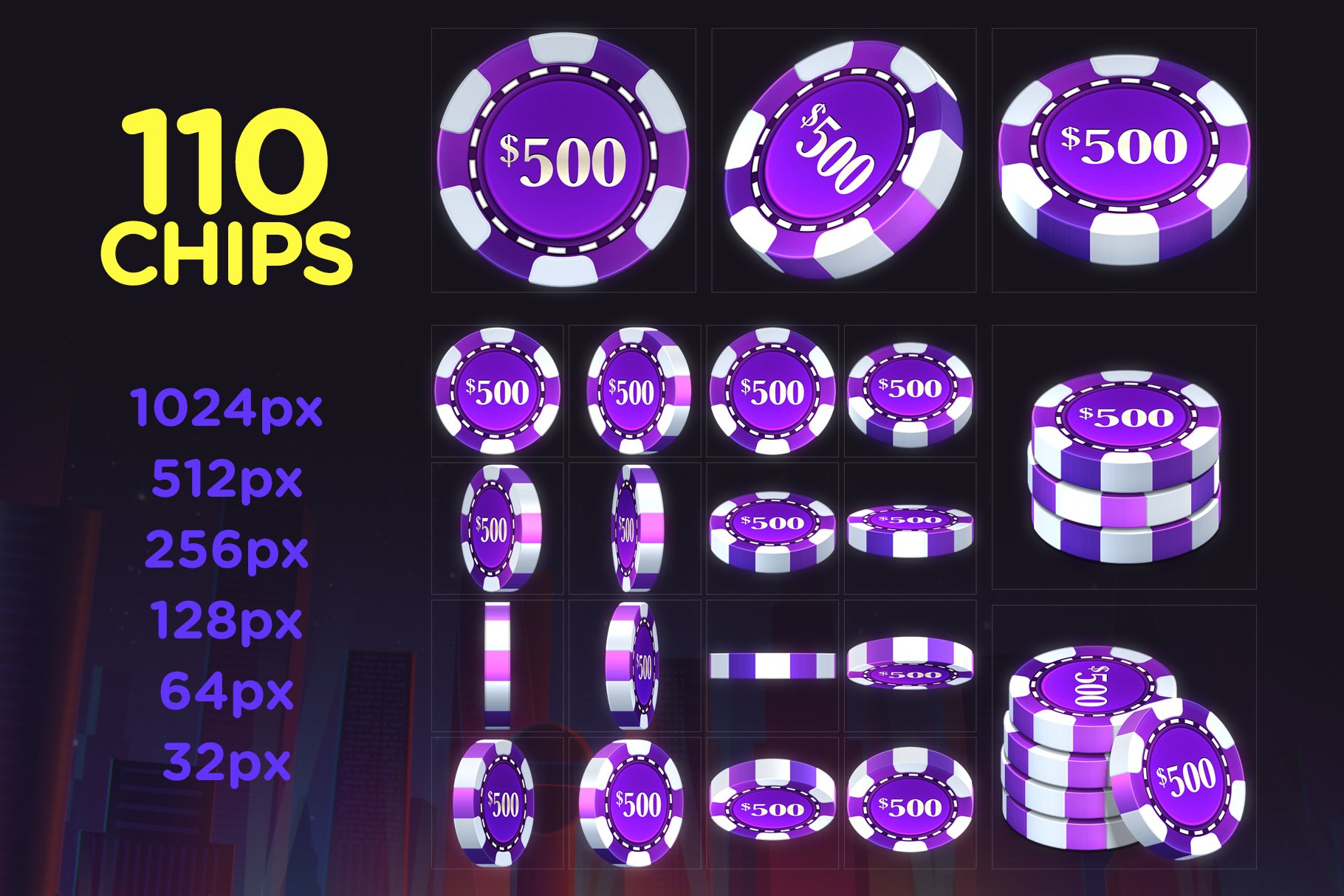 VOKR - Poker Chip Pack 1 preview image.