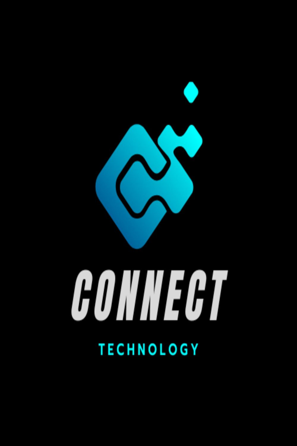 Tech logo pinterest preview image.