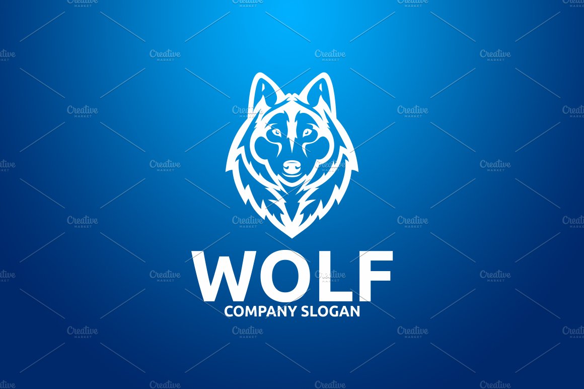 Wolf Logo preview image.