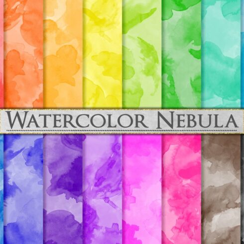 Watercolor Textures - Paint Splatter cover image.
