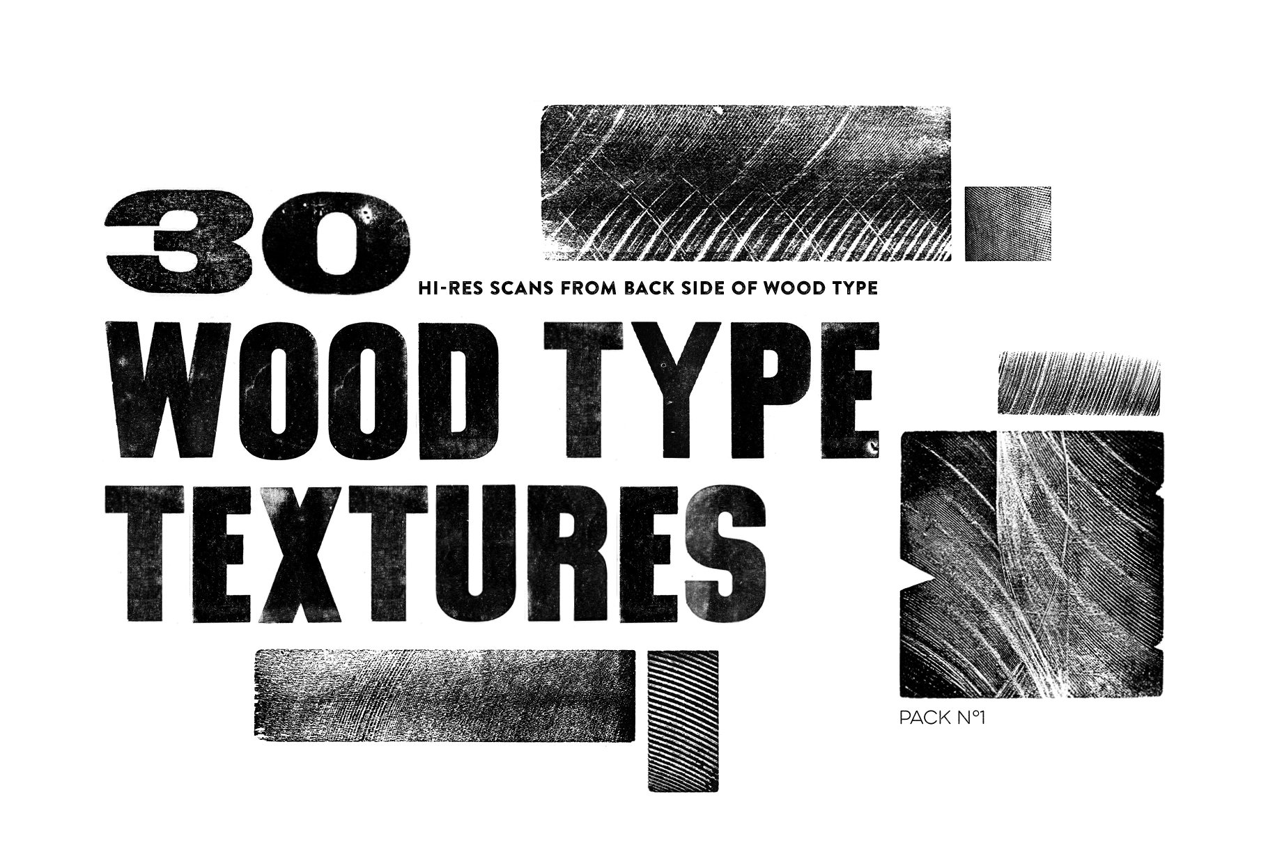 30 Wood Type Textures. Pack N1. cover image.