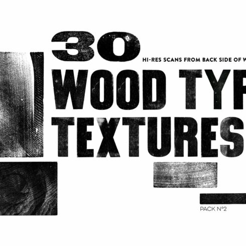 30 Wood Type Textures. Pack N2. cover image.