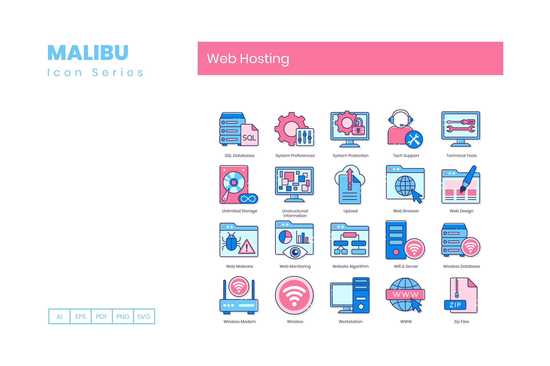web hosting icons malibu cm 5 938