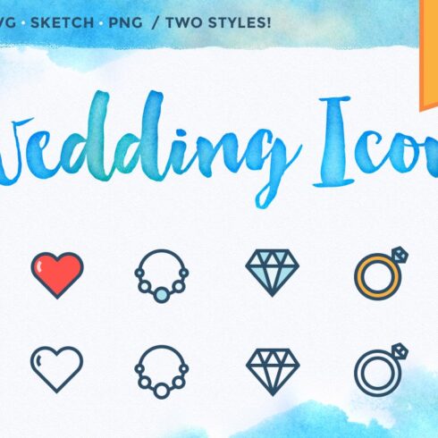 WEDDING ICONS cover image.