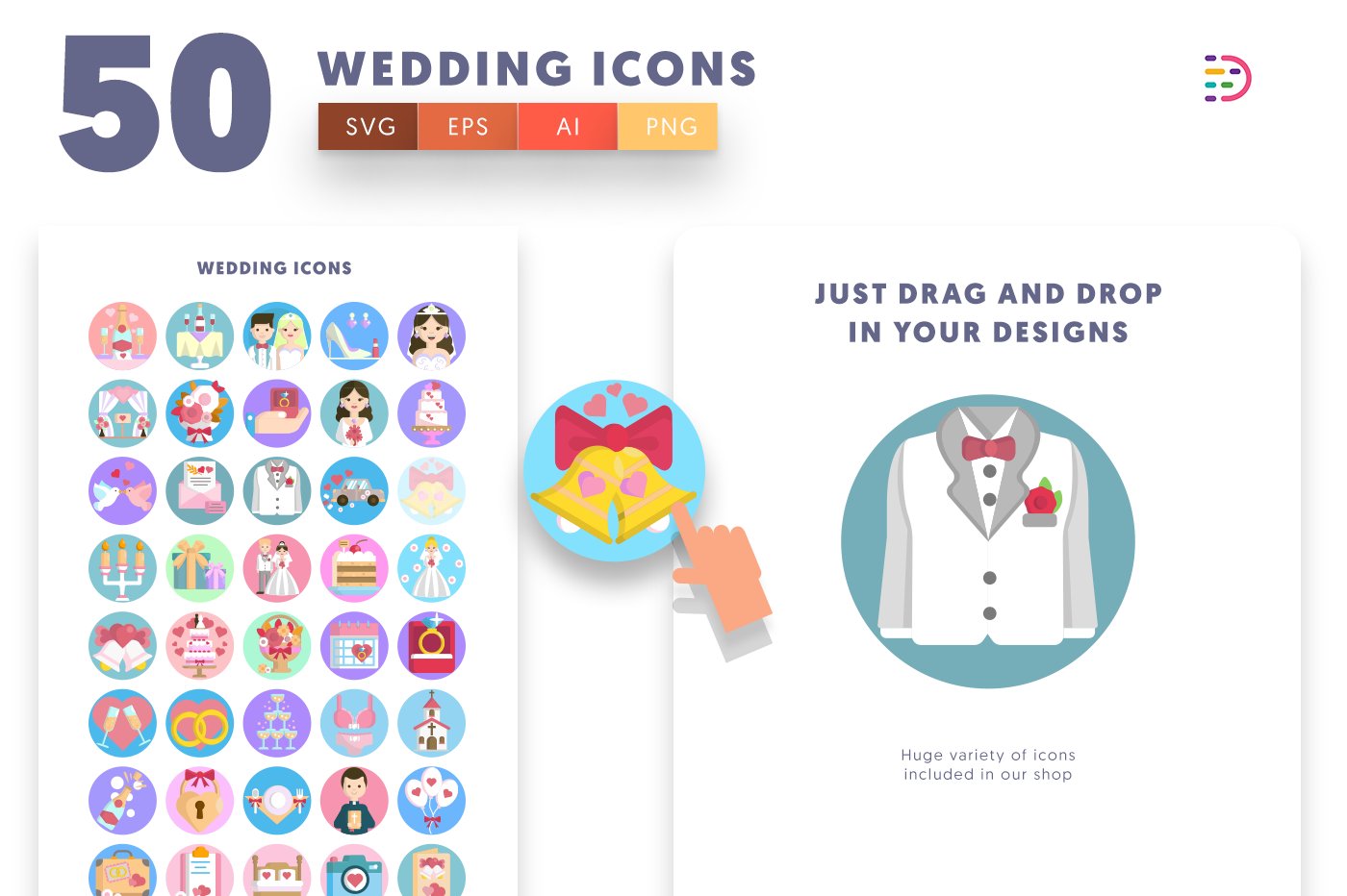 wedding love married icons icons cover 1 242