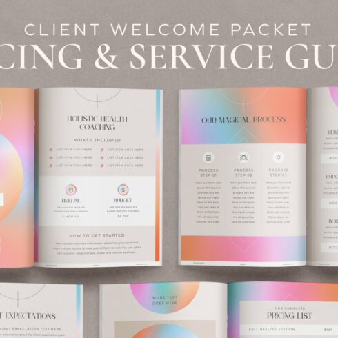 Welcome Packet & Service Guide cover image.