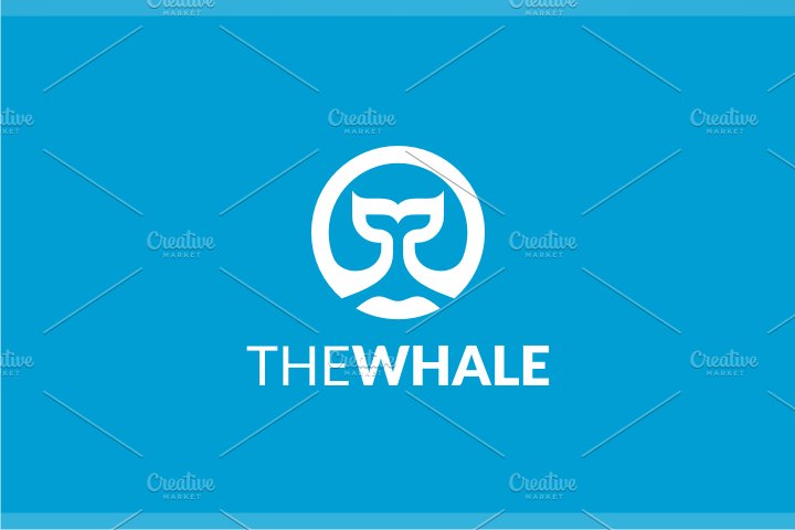 The Whale Logo preview image.