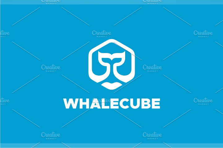 Whale Cube Logo preview image.