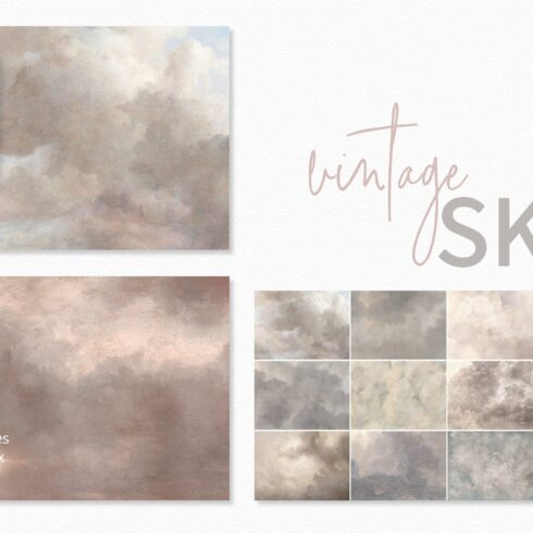 Vintage Sky I Textures cover image.