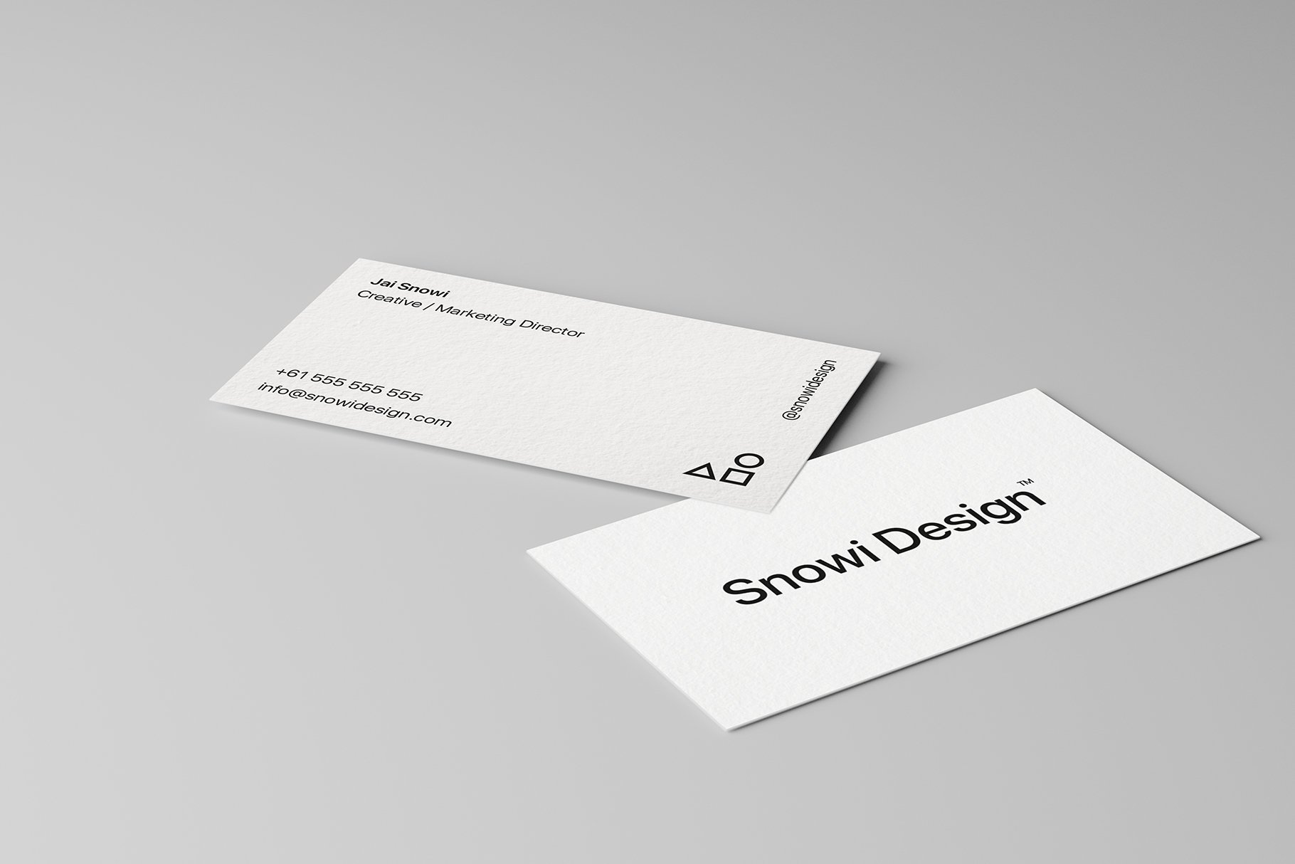 white business card mockup pack 5 447