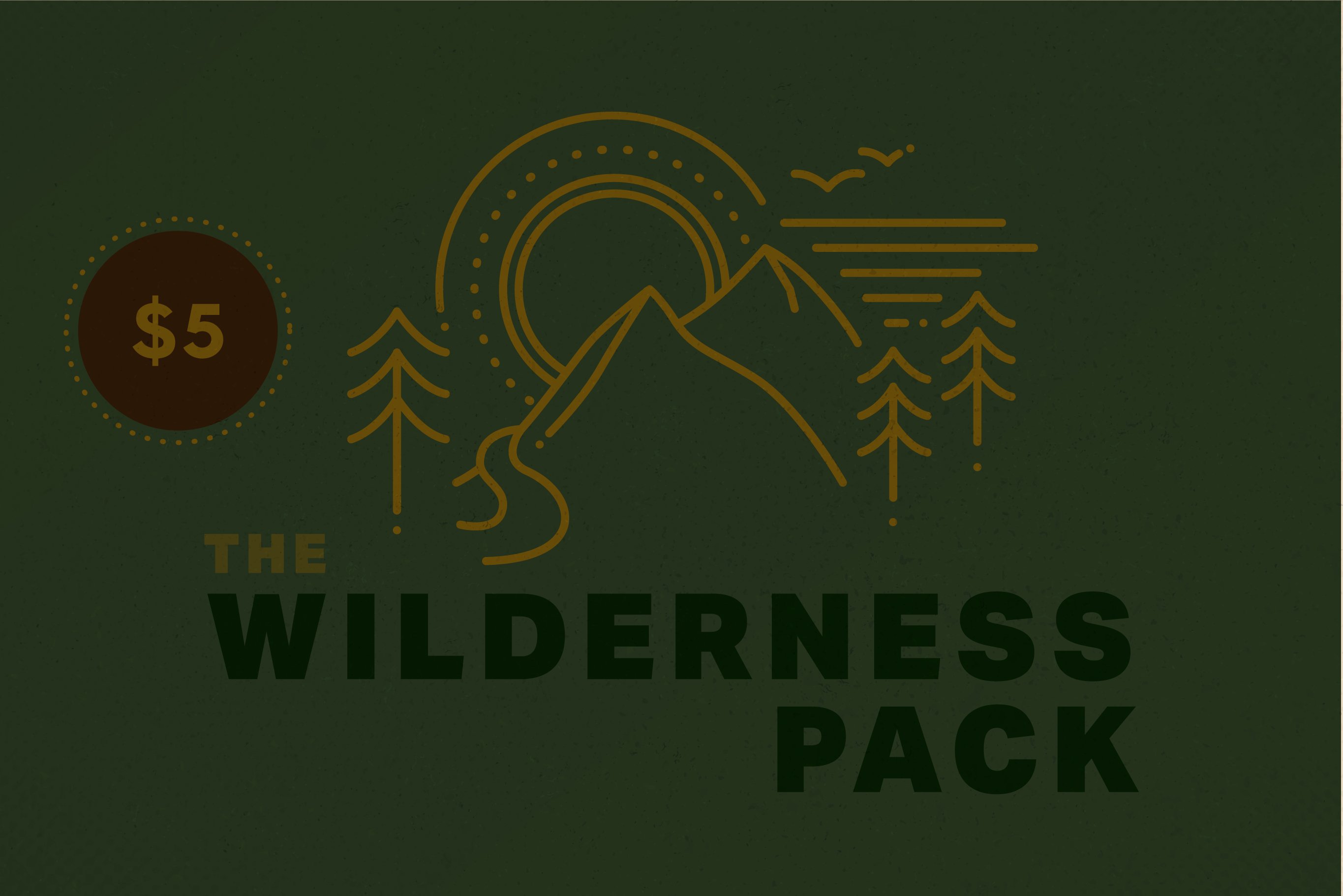 The Wilderness Icon Pack cover image.