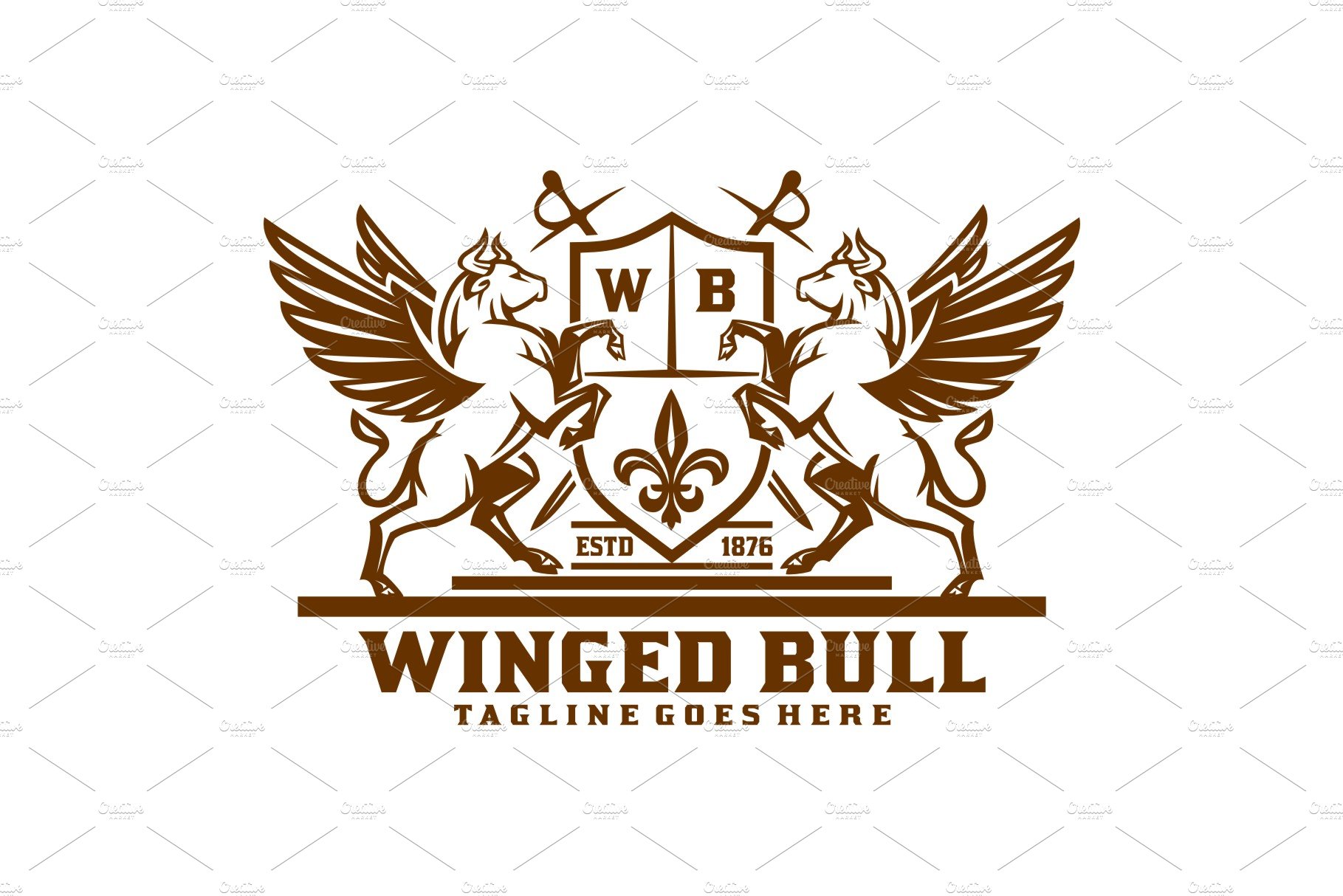 Winged Bull cover image.