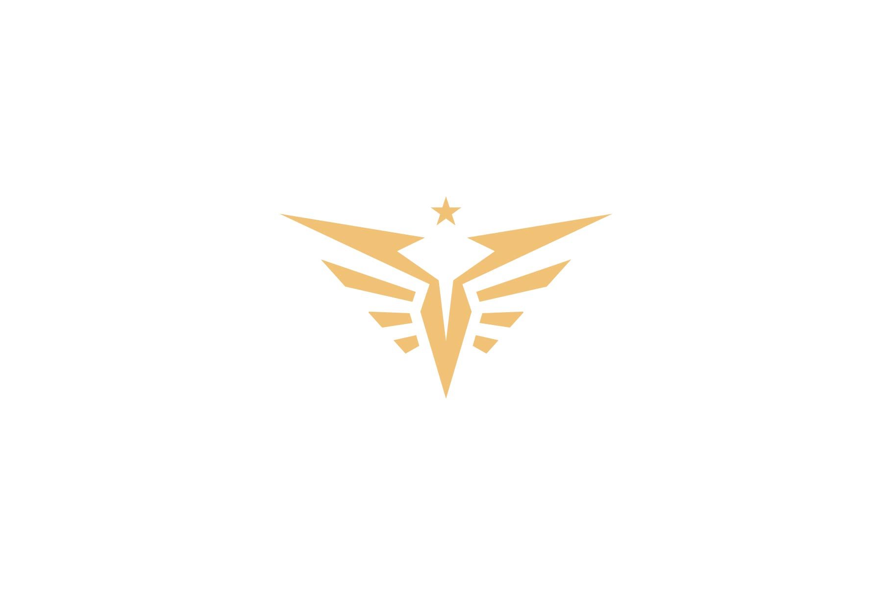 Wings Star Logo preview image.