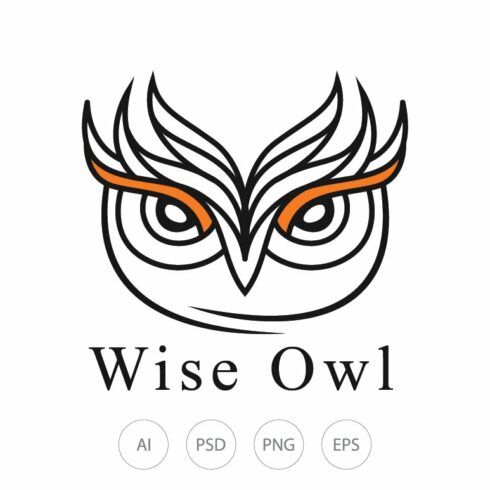 Wise Owl Logo Template cover image.